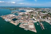 HM Naval Base Portsmouth.  Picture: Shaun Roster