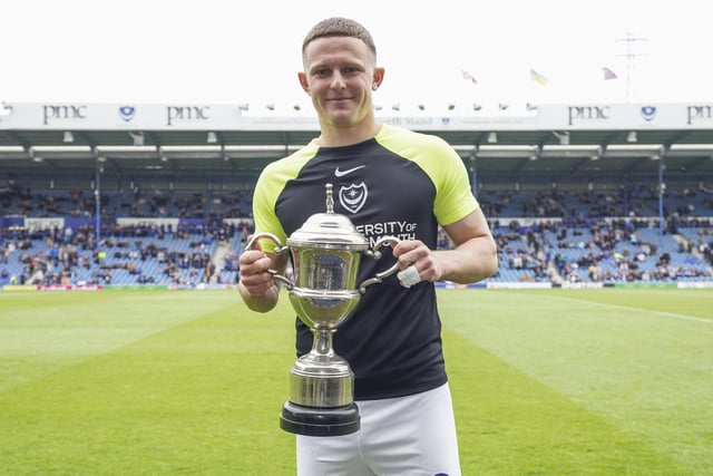 Bishop deservedly won Pompey’s Player of the Season award and collected a clean sweep of accolades at the end of the term. He netted 24 goals in all competitions in his maiden season on the south coast. His outstanding campaign has prompted interest from the Championship but Pompey are confident the striker will remain at Fratton Park next term.