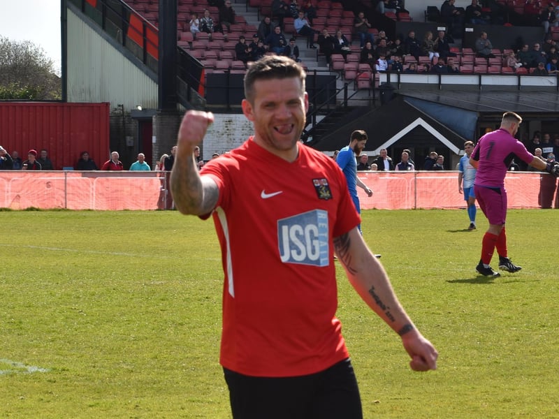 Former Fareham striker Gary Austin is one of the club's new sponsors. Picture by Paul Proctor.