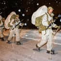 Royal Navy get used to Arctic conditions in northern Norway.