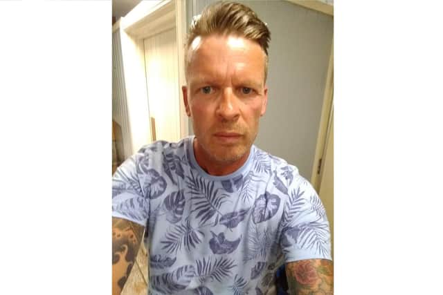 Devoted dad Clive Armstrong, 45, who died suddenly while at Queen Alexandra Hospital on May 2, 2020.