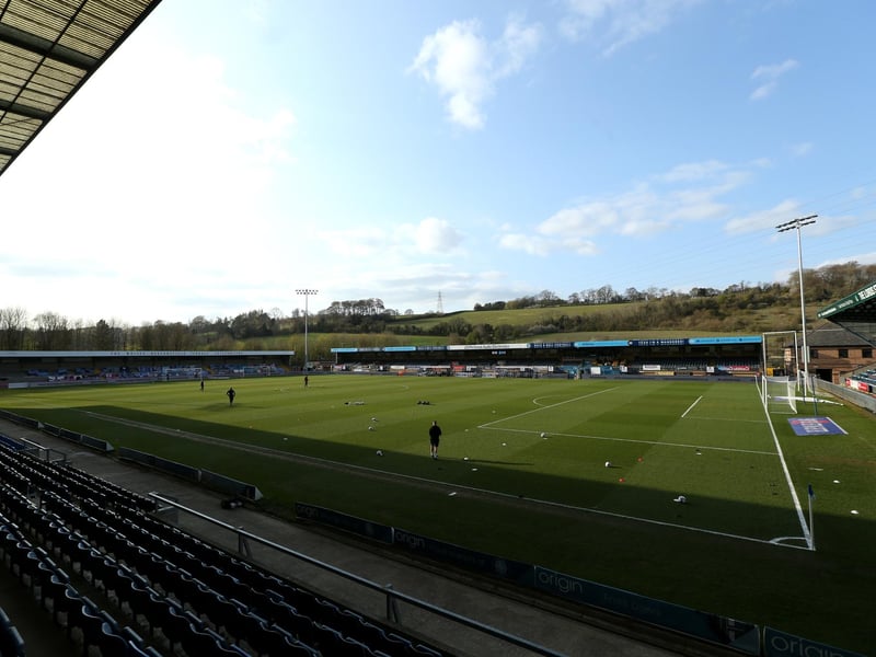 Average attendance: 5,727; Capacity: 10,137.