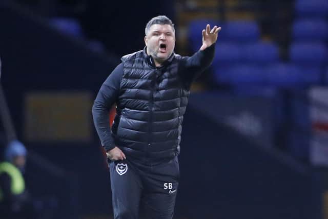 Caretaker boss Simon Bassey has swiftly learnt the difficulty of resolving long-standing Pompey problems. Picture: Paul Thompson/ProSportsImages