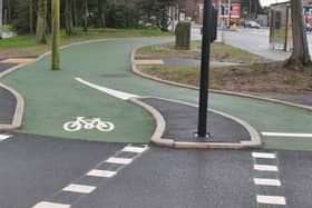 Pompey Street Space is calling for a pedestrian and cycling network in Portsmouth.
Pictured: New cycle lanes in Wigan