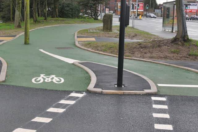 Pompey Street Space is calling for a pedestrian and cycling network in Portsmouth.
Pictured: New cycle lanes in Wigan