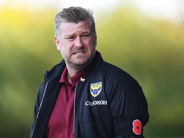 Oxford boss Karl Robinson   Picture: Burstow/Getty Images