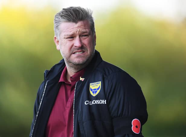 Oxford boss Karl Robinson   Picture: Burstow/Getty Images