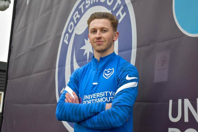 Denver Hume has joined Pompey in a £200,000 deal from Sunderland. Picture: Portsmouth FC