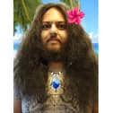 Portsmouth comic Sunjai Arif as Disney's Moana. He is chopping his hair off for The Little Princess Trust