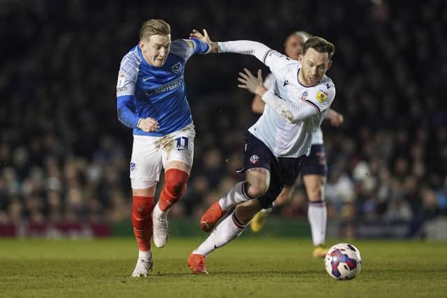 Ronan Curtis is ruled out of today's match at Cambridge United with a knee injury. Picture: Jason Brown/ProSportsImages