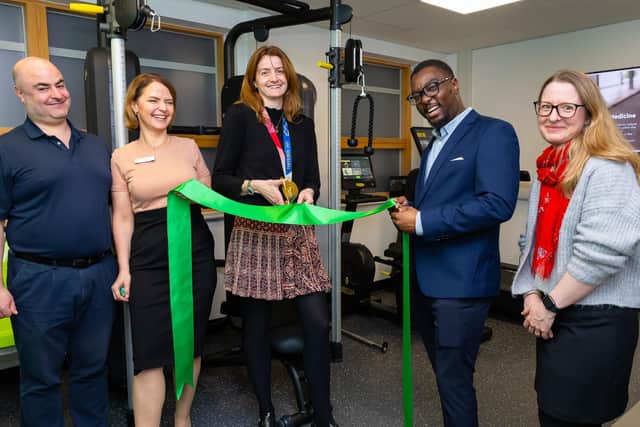 Dr Andrew Scott University of Portsmouth Clinical Exercise Physiology MSc course leader, Janka Driver, Lead Therapy Radiographer Genesiscare Portsmouth, Eilidh McIntyre, MBE Pride Bhebhe, Lead Therapy Radiographer Genesiscare Southampton, Jenny Swatton, Exercise Oncology Specialist at GenesisCare Portsmouth