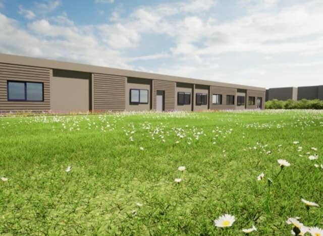 A CGI mock-up of what the new renal unit at the Fareham hospital.