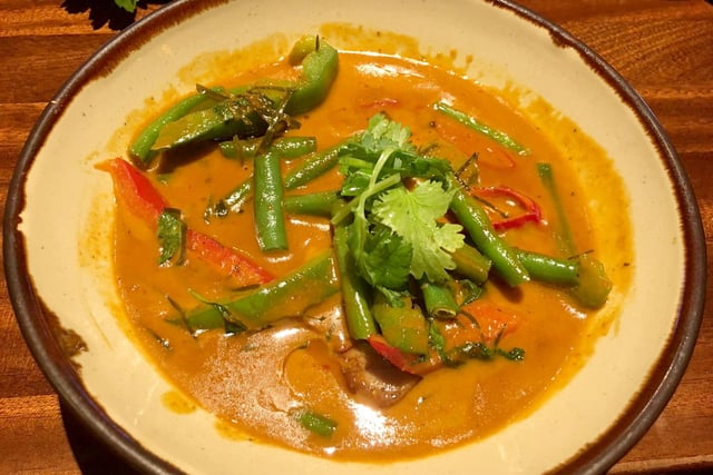 Koh Thai has been ranked 10th by TripAdvisor. It has a four star rating from 1,041 reviews. Koh Thai serves a range of Thai curries, including Penang.