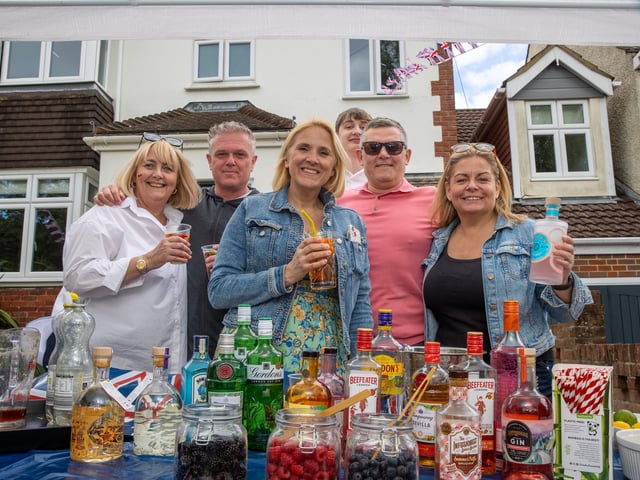 The bar was well stocked in Aberdare Avenue, Drayton. Photos by Alex Shute