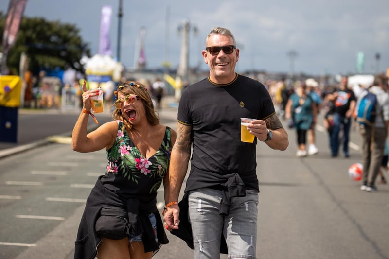Enjoying a few drinks at Victorious
Photo by Alex Shute