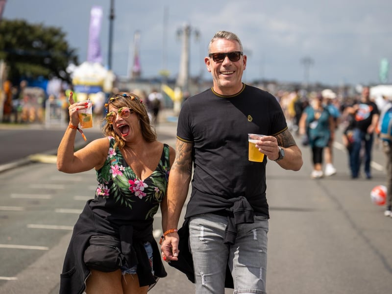 Enjoying a few drinks at Victorious
Photo by Alex Shute