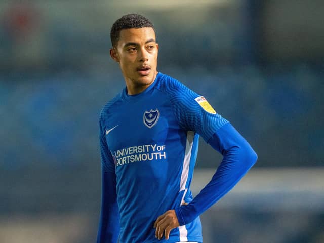 Arsenal prospect Miguel Azeez had an unsuccessful loan spell at Pompey - now he's struggling for game time at Wigan. Picture: Stephen Flynn/ProSportsImages