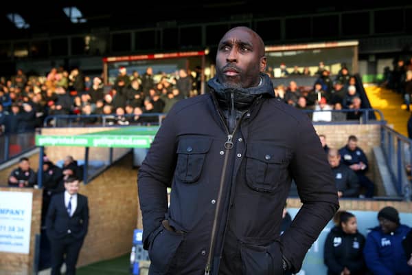 Former Pompey skipper Sol Campbell is manager of Southend. Picture: James Chance/Getty Images