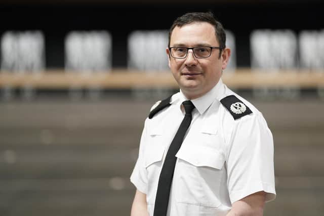 Assistant Chief Constable Rob France of Hampshire and Isle of Wight Constabulary. Picture: Andrew Matthews/PA Wire