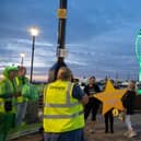 Shining stars walk 2026. People enjoying the walk. Pictured by Alec Chapman