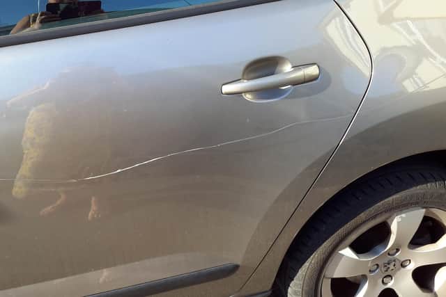 The healthcare worker 'burst into tears' upon seeing the damage on Sunday. Picture: Kim Tull