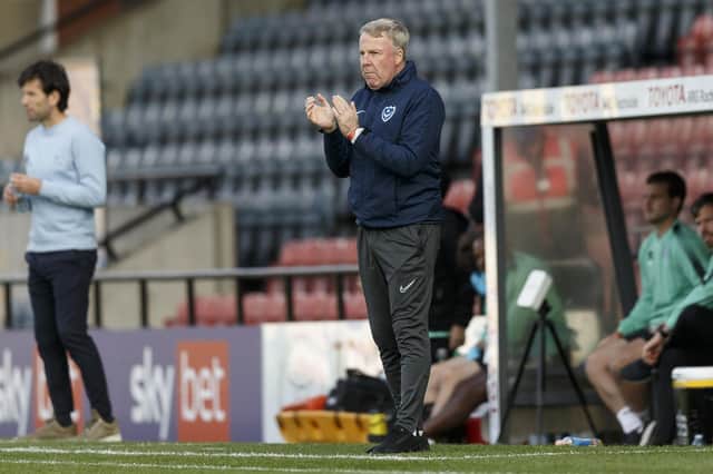 Kenny Jackett insists Pompey are still in the market for players following Gareth Evans' departure. Picture: Daniel Chesterton/phcimages.com