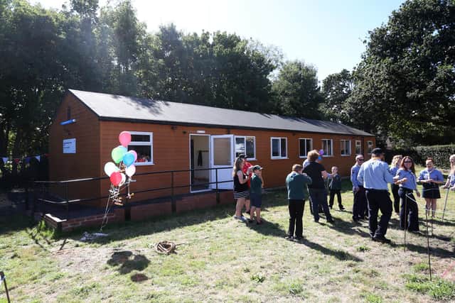 The Scout hut in Acorn Close was opened by Cllr Lynn Hook in 2016. Picture: Sam Stephenson
