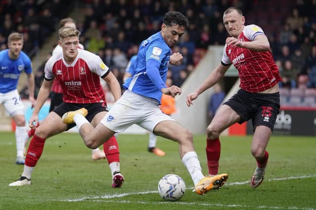 Tyler Walker scored one goal for Pompey during an unsuccessful loan spell from Coventry. Picture: Jason Brown/ProSportsImages