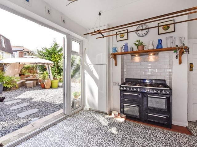 This five bedroom house in Lennox Road South, Southsea, is on the market for £950,000. It is listed on Rightmove by Bernards.