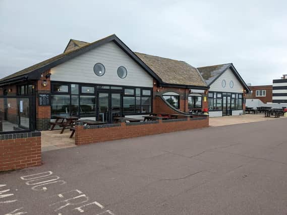 The assault took place near Pebbles Fish and Wine Bar in Stokes Bay Road, Gosport, last month.
