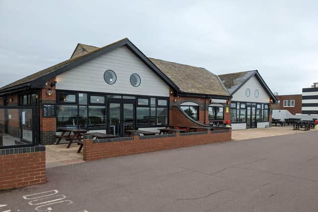The assault took place near Pebbles Fish and Wine Bar in Stokes Bay Road, Gosport, last month.