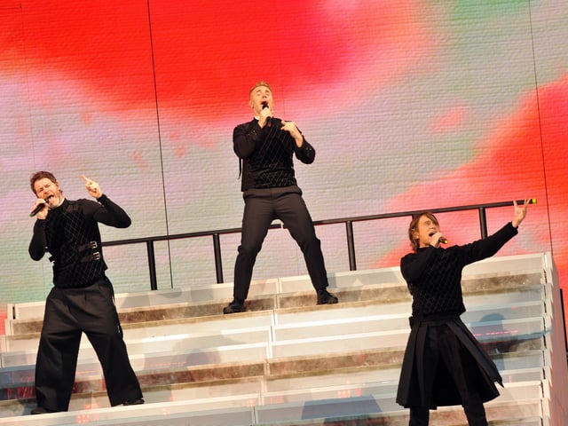 The band performed songs from their new album This Life alongside well-beloved classics like “Shine” and “You and Me” at St. Mary’s Stadium in Southampton on Saturday, June 1.Picture: Paul Windsor