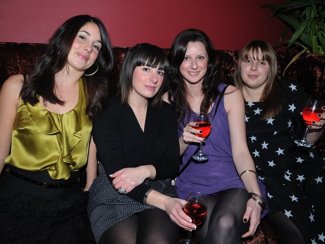 Clubbers enjoy a night out in Portsmouth in 2009. Picture: (090307-1)