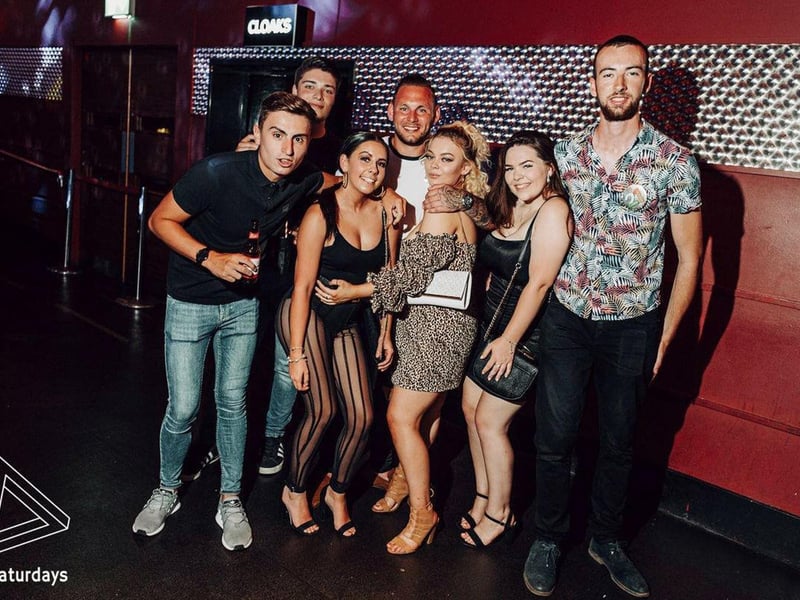 Clubbers at Face on the floor in Pryzm in 2019.