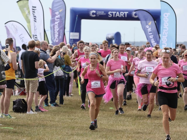 Cancer Research UK Race for Life on Southsea Common.
Picture Stuart Martin (220421-7042)