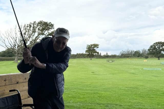 Colin getting back in swing of things!
