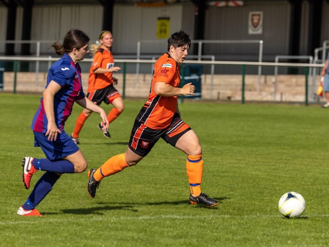 Eilidh Currie (AFC Portchester). Picture: Mike Cooter