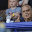 Former Pompey boss Avram Grant was in the directors' box for the Blues' goalless draw against Lincoln on Saturday.    Picture: Jason Brown