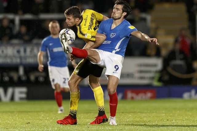 John Marquis keeps his place as Pompey seek a first win in nine games. Picture: Daniel Chesterton/phcimages.com