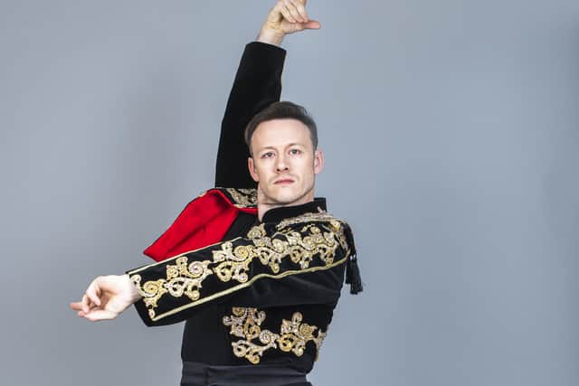 An early publicity shot for the musical Strictly Ballroom, starring Kevin Clifton, which has been put back to 2021.