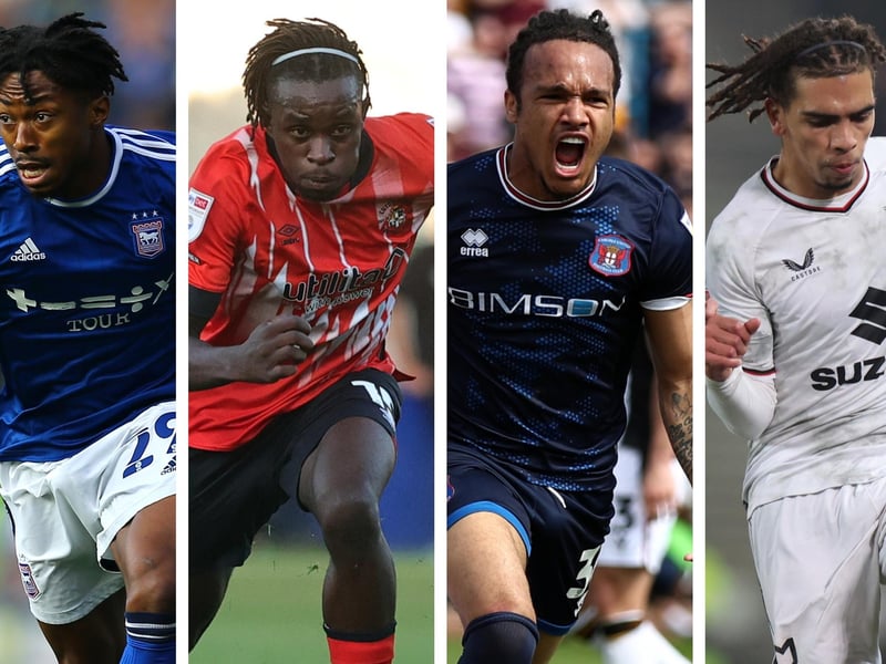 From left-right: Kyle Edwards, Admiral Muskwe, John Kymani-Gordon and Tennai Watson have been on the move in League One today.