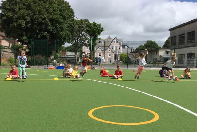Pupils have even been taking part in their end of year sports day.