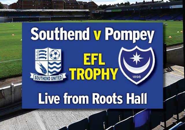 Pompey travel to Roots Hall tonight in the EFL Trophy