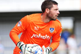 Paul Jones made 64 appearances in two seasons for Pompey after arriving in June 2014. Picture: Joe Pepler