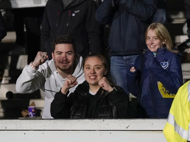 The win saw Pompey move onto the same points as new leaders Bolton, with only goal difference separating them