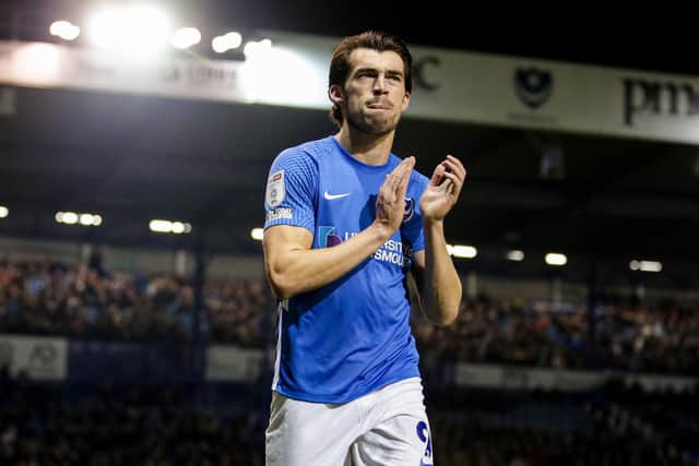John Marquis sat out Pompey's trip to Wycombe today because of an injury
