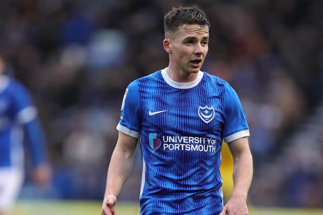 Tom Lowery has not been registered in Pompey’s 25-man squad. Picture: Jason Brown/ProSportsImages