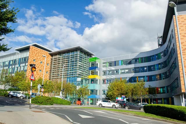GV of QA hospital, Portsmouth on 15 October 2020.Picture: Habibur Rahman