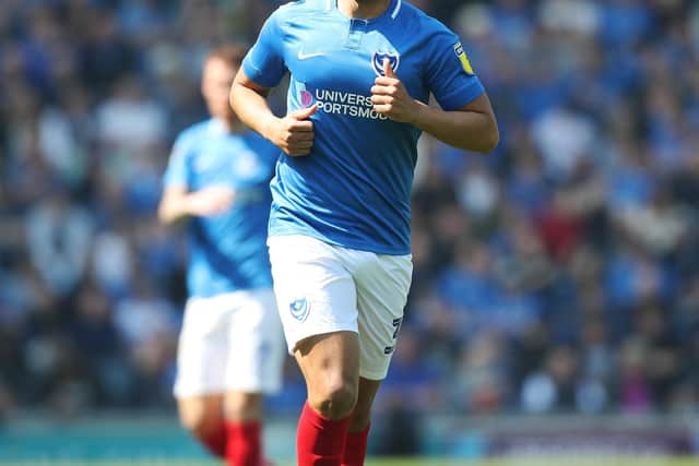 Former Pompey striker James Vaughan