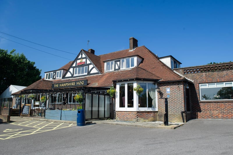 The Hampshire Hog in Clanfield has a 3.5 rating based on 137 reviews on TripAdvisor.